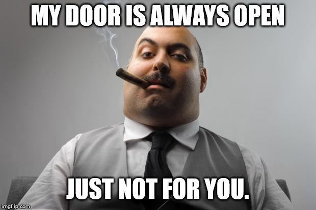Open Door Policy - Imgflip