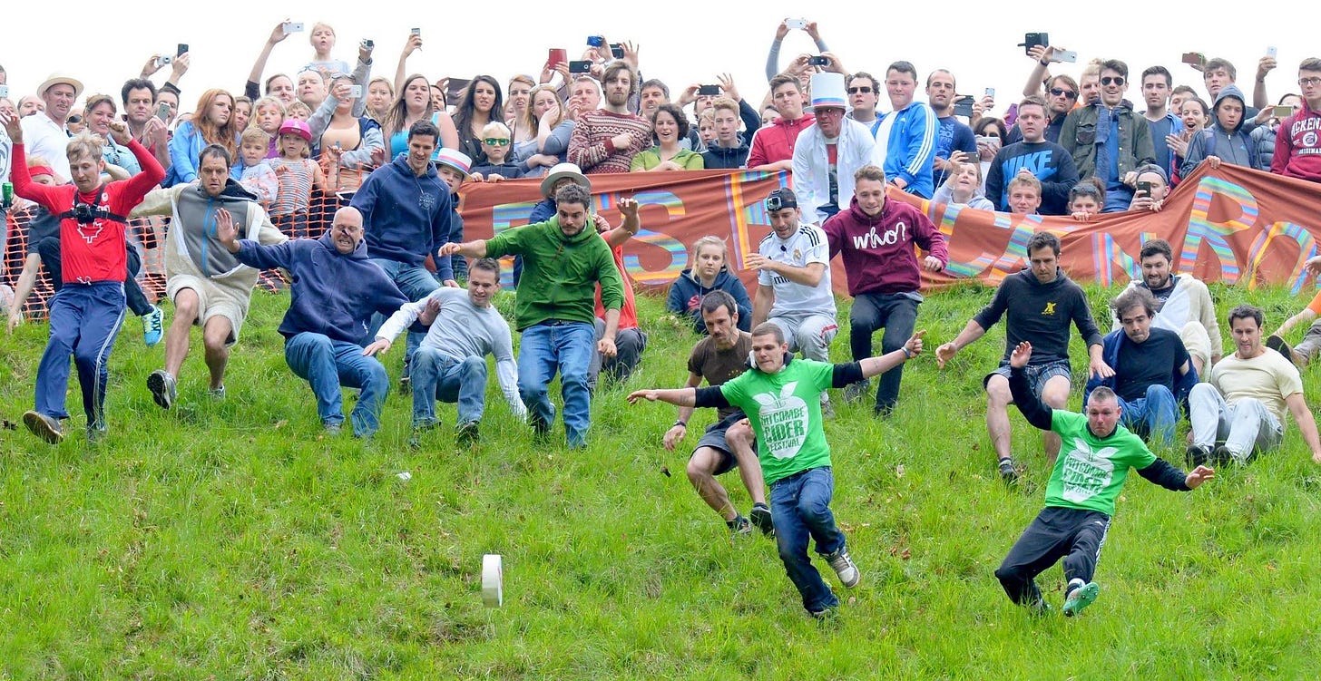 What Is British Cheese Rolling? | The Cheese Professor