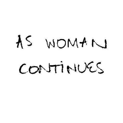 As Woman Continues