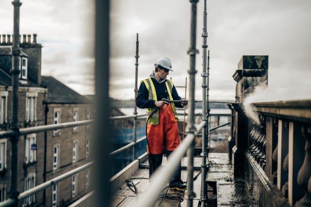 A person wearing a helmet and vest
AI-generated content may be incorrect. A person wearing a helmet and vest
AI-generated content may be incorrect.