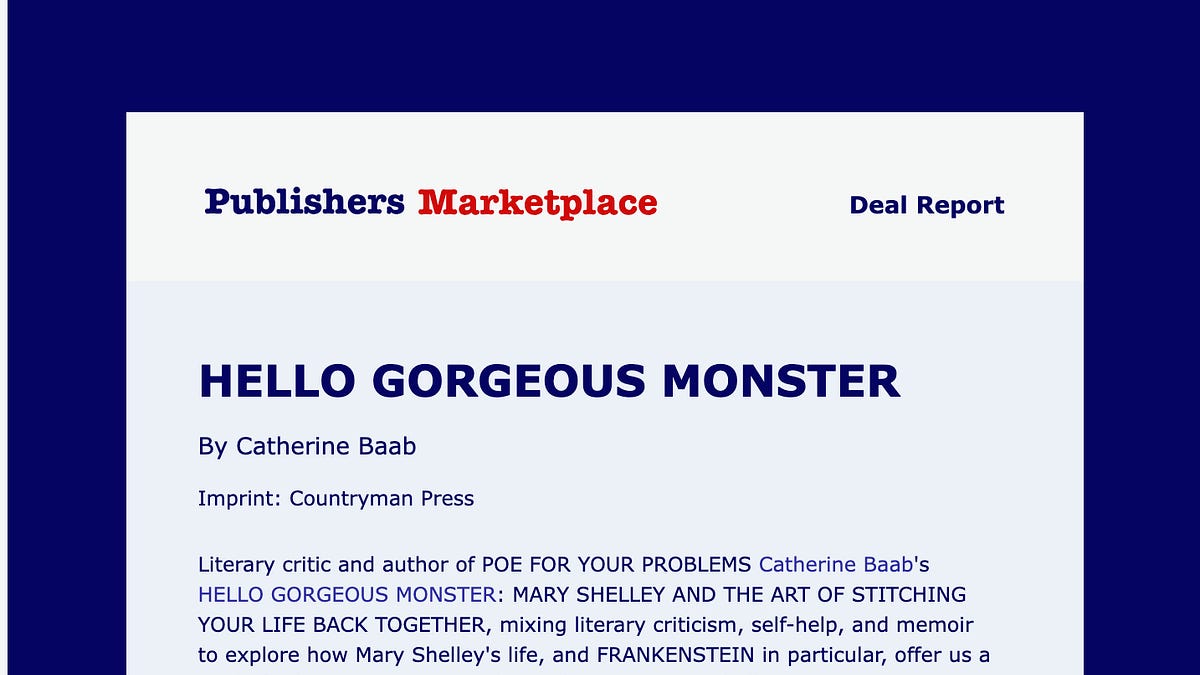 Viralon Substack Notification How a Substack post helped me get a book deal