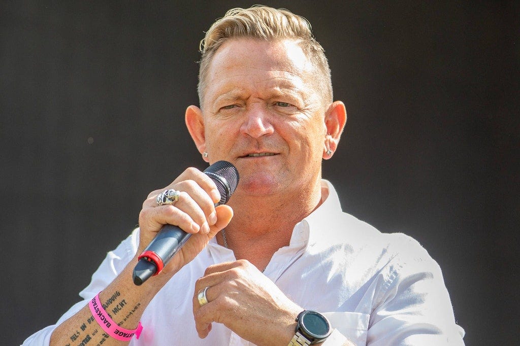 Alex Zapata from Lienen at a concert on August 14, 2021 in Holzappel. Alex Zapata from Lienen at a concert on August 14, 2021 in Holzappel.