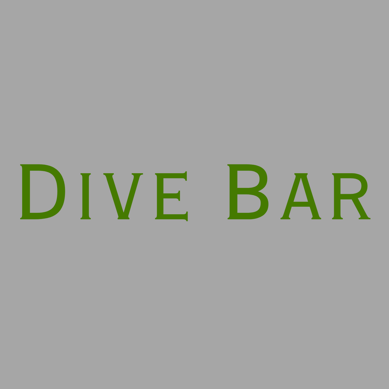Dive Bar