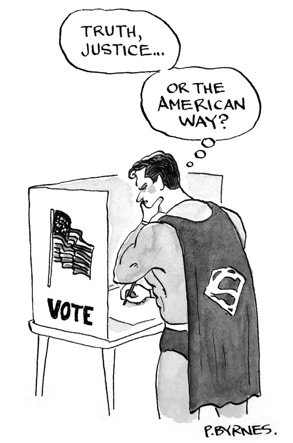 CARTOON: Super Choices | Weekly Humorist
