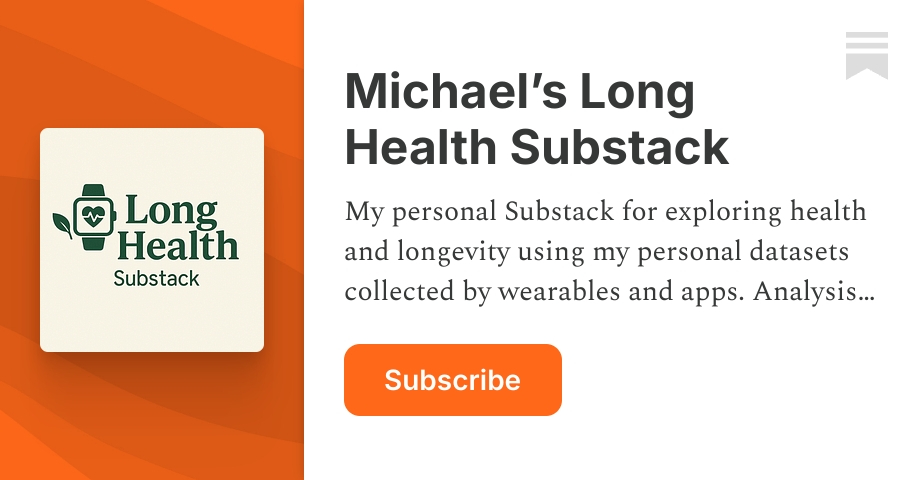 Michael’s Long Health Substack | Michael Spivey | Substack