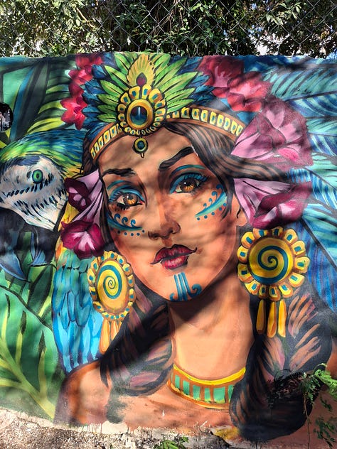Murals of Mexico - by Arwynne O'Neill - Ms. Pink