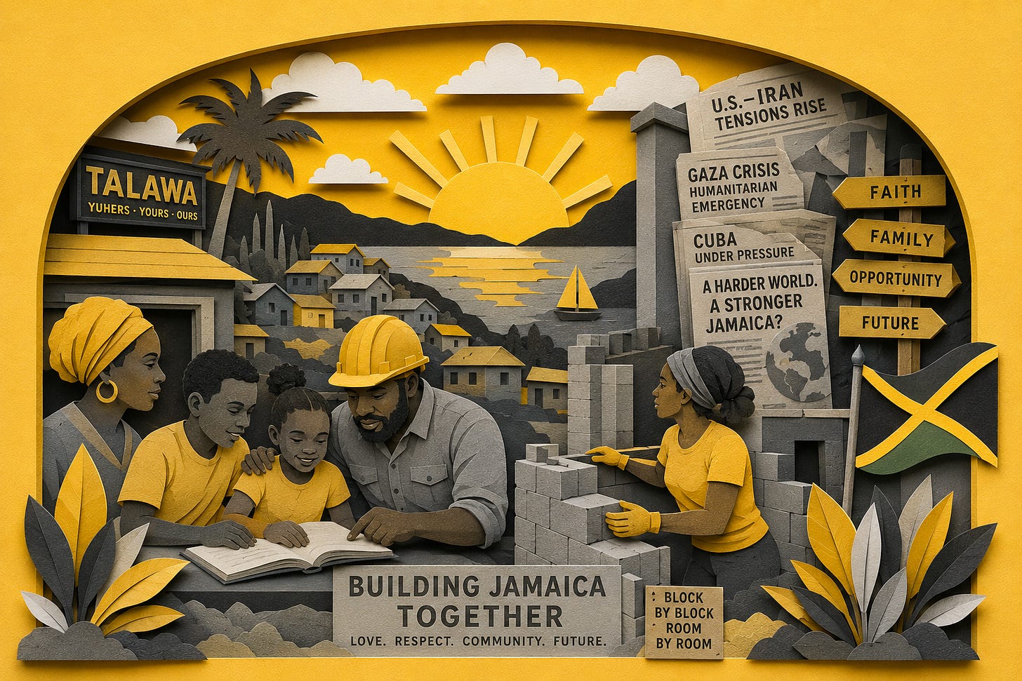 Building Jamaica Together. Block by block, room by room, faith, family and community still hold the power to shape the island’s future.