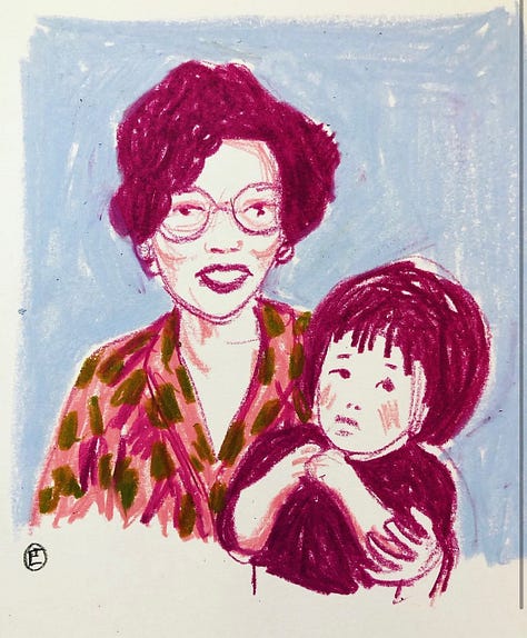 illustrations of grandmothers