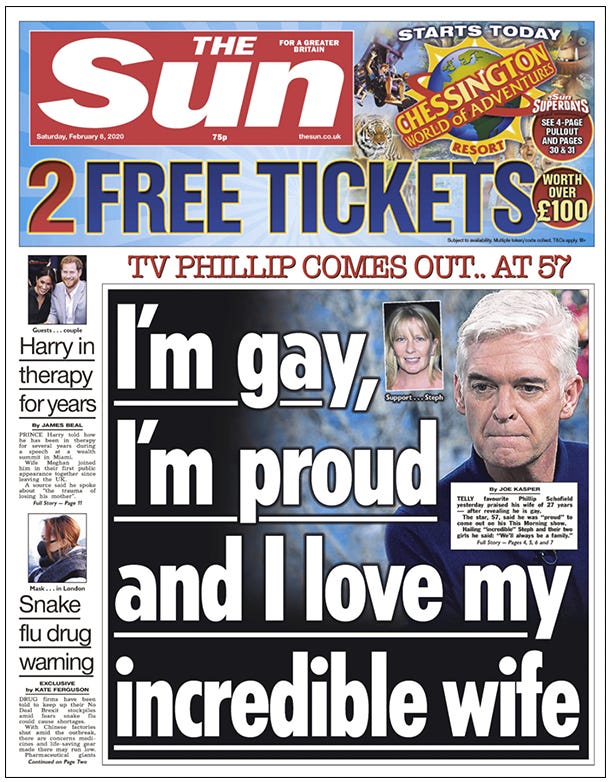 ‘Blackmailed’:  How Victoria Newton splashed details of Phillip Schofield’s private life in its pages after threatening to expose him