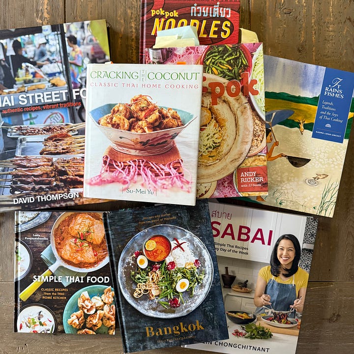Thai cookbooks