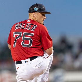 Red Sox option Brandon Walter to Triple-A Worcester, team begins roster cuts 