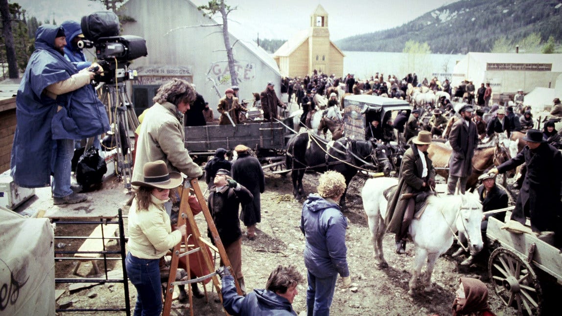 From the Film Heaven's Gate (1980) » ShotOnWhat? Behind the Scenes