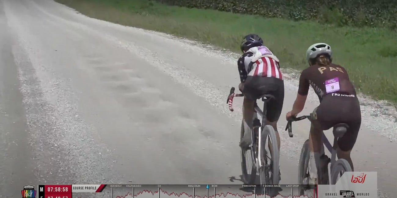 Inside the Gravel Worlds live broadcast 