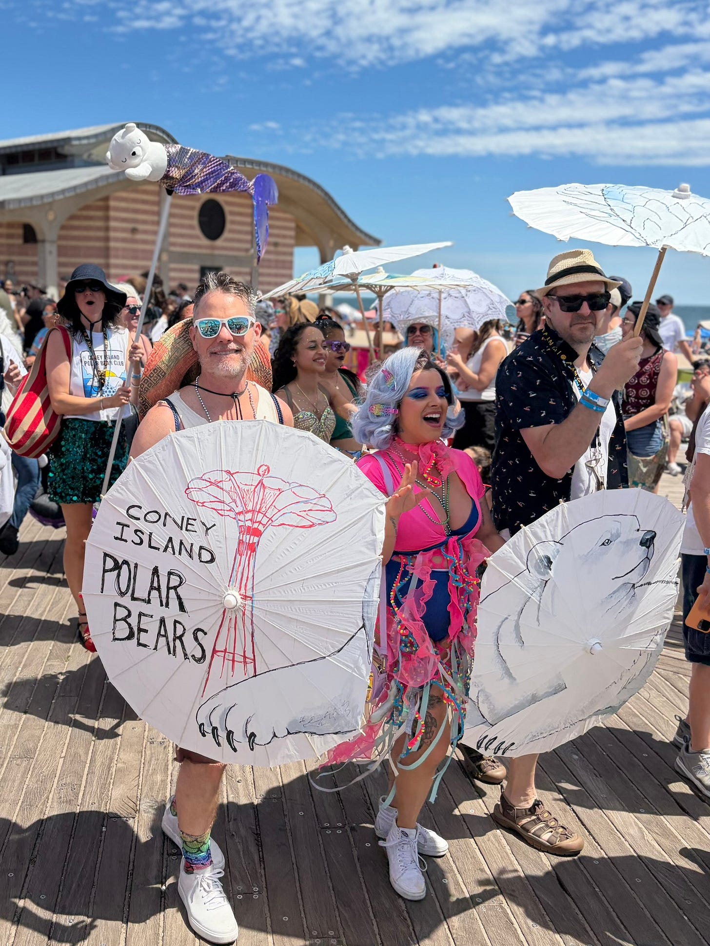 Coney Island Polar Bear Club Mermaid Parade Coney Island Polar Bear Club Mermaid Parade