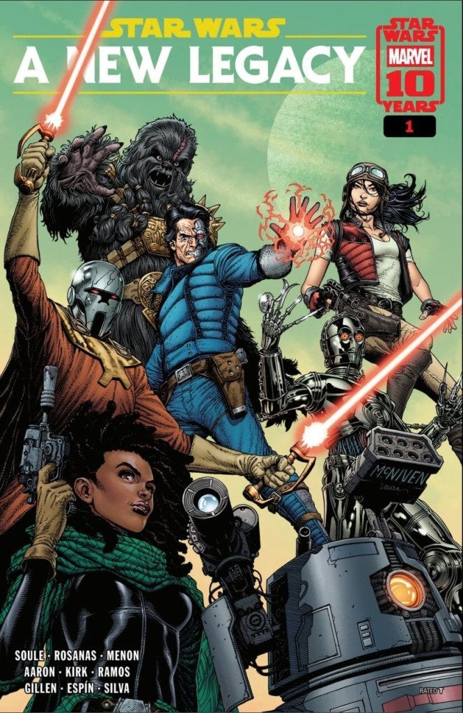 Star Wars: A new Legacy cover art