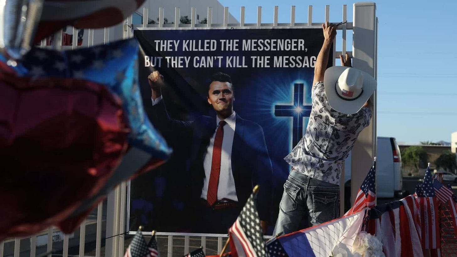 ‘Crusader for Christian faith and American patriotism’: Charlie Kirk  memorialised