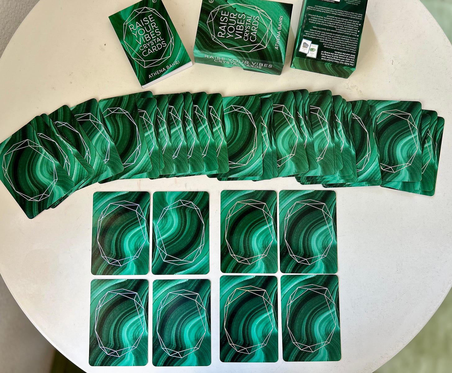 28 Sept - 3 Oct, 2025 relationship dynamics spread using Raise Your Vibes Crystal Cards