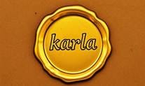 A close-up of a gold seal

Description automatically generated