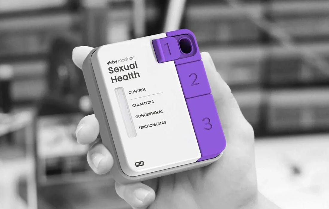 Visby Medical™ Receives FDA Clearance and CLIA Waiver at the Point of Care for PCR Sexual Health Test | Visby Medical Visby Medical™ Receives FDA Clearance and CLIA Waiver at the Point of Care for PCR Sexual Health Test | Visby Medical
