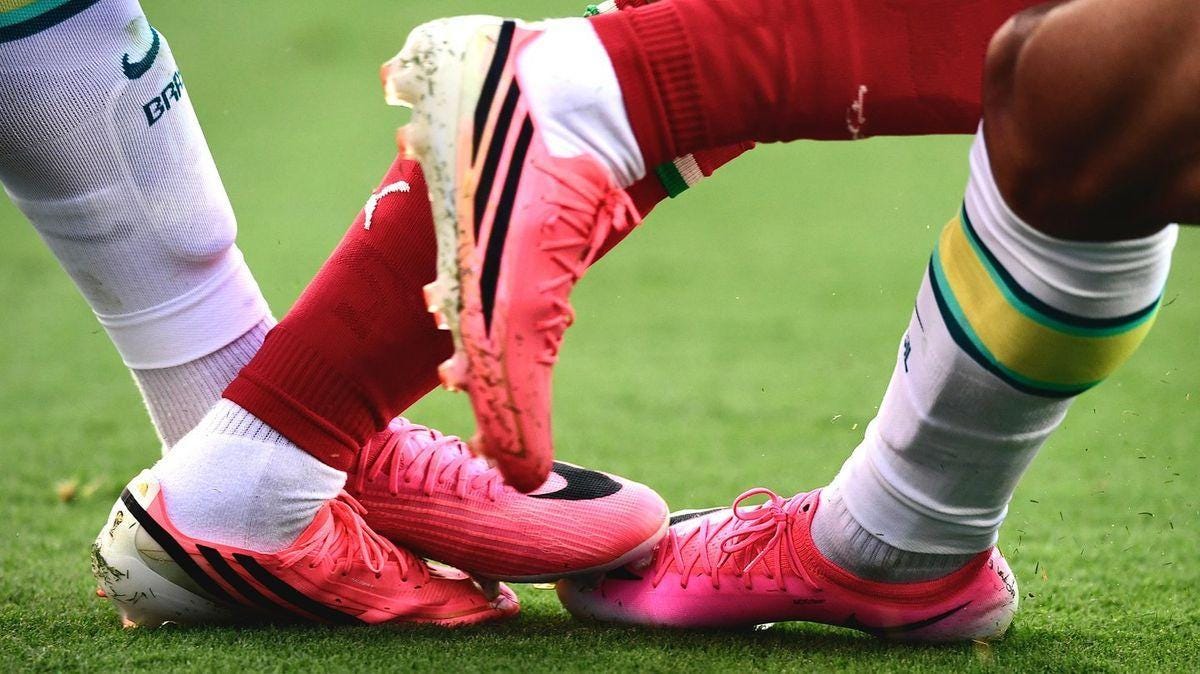 How the Colour Pink Took Over the World Cup