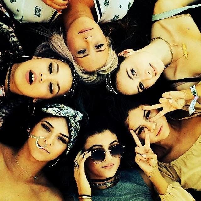 FLASHBACK FRIDAY: Kendall, Kylie, + Selena Gomez at Coachella 2014 : r/KUWTK