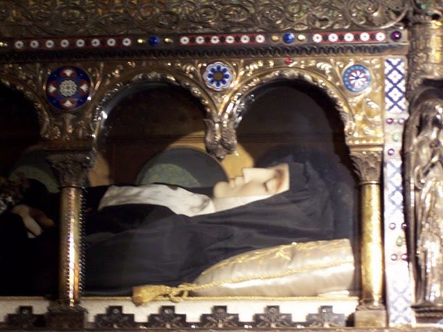 Image result for margaret mary alacoque body