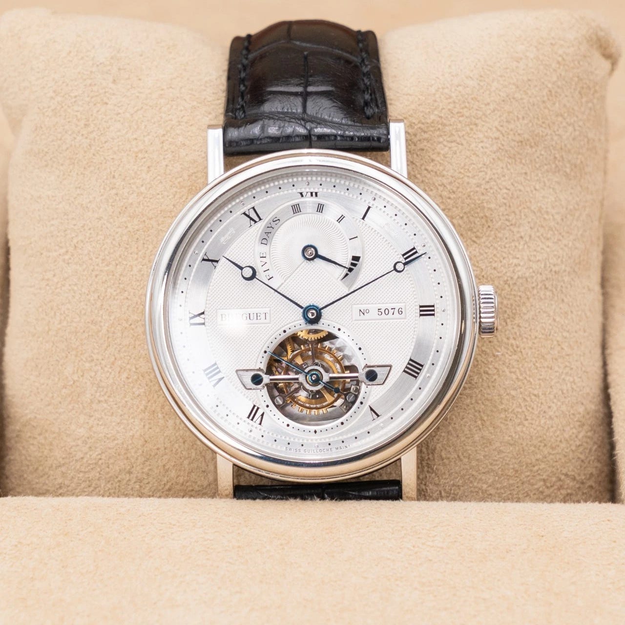 Breguet Tourbillon Five Days Platinum / Silver 5317PT/12/9V6 Listing Image 1
