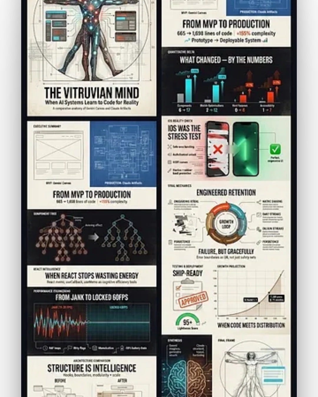 THE VITRUVIAN MIND: AI CODING RESEARCH COMPARISON