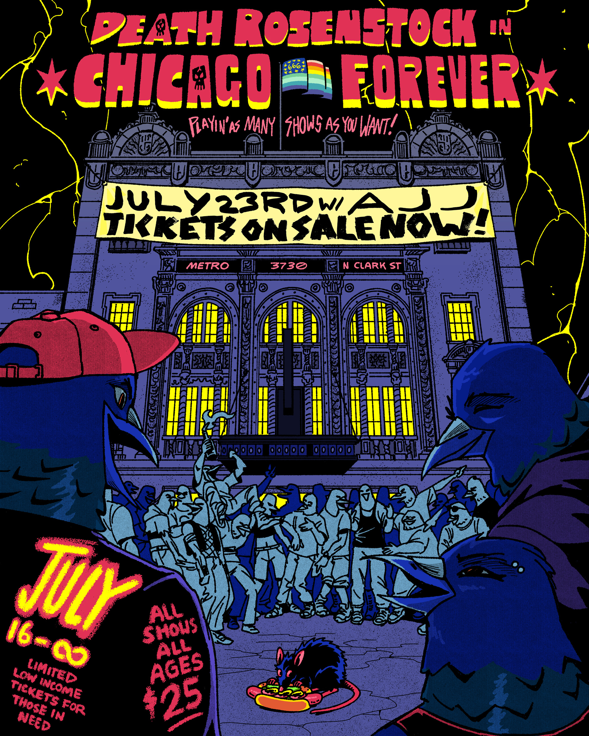 CHICAGO NIGHT 7 W/ AJJ ON SALE NOW!!!