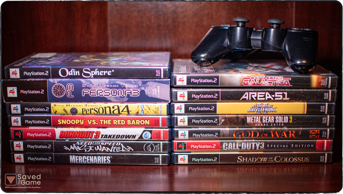 An image showing games that I have listed as honorable mentions!