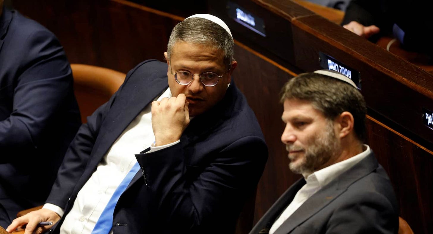 Itamar Ben-Gvir and Bezalel Smotrich: Israel's Power Couple – The Jerusalem Strategic Tribune Itamar Ben-Gvir and Bezalel Smotrich: Israel's Power Couple – The Jerusalem Strategic Tribune