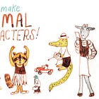 Animal Character Drawing Game