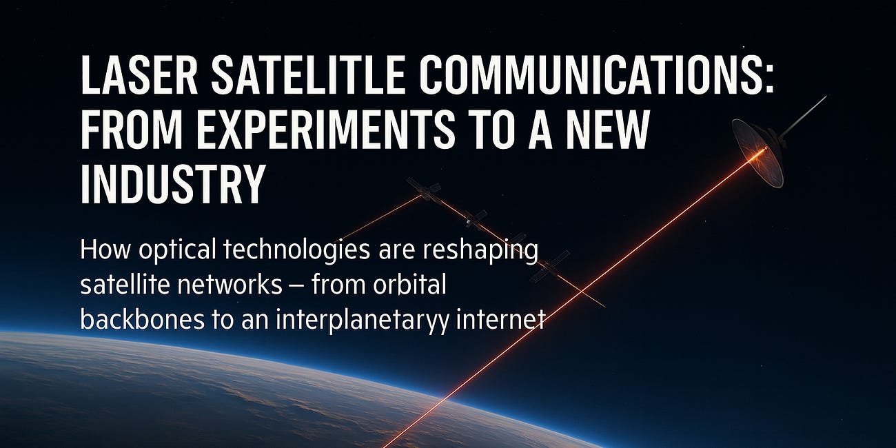 Laser Satellite Communications: From Experiments to a New Industry