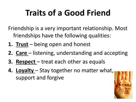 Good Qualities Of A Good Friend