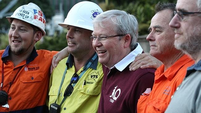 A couple of weeks into the 2013 campaign, stories circulated about tension and disagreements between ALP electioneering HQ in Me A couple of weeks into the 2013 campaign, stories circulated about tension and disagreements between ALP electioneering HQ in Me