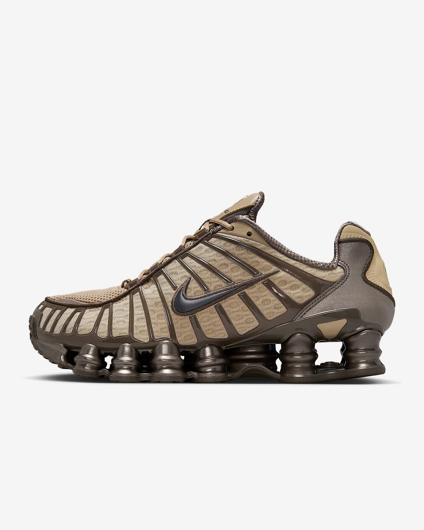 Nike Shox TL Women's Shoes - Khaki/Ironstone/Off Noir