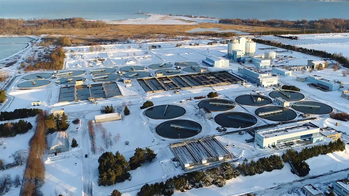 Tallinn chooses biomass-balanced polymers for sludge dewatering - Kemira