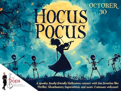 The Pops Orchestra Presents: Hocus Pocus Concert – A Spooktacular Family Night Out!