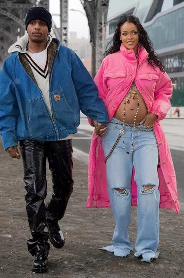 Rihanna ASAP Rocky Pregnancy Announcement