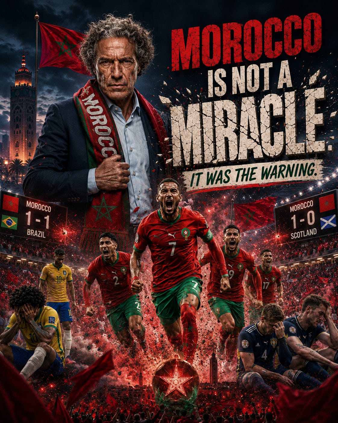 FIFA Whisperer Strikes Again: Bombadiko says Morocco’s 2026 World Cup surge proves the Atlas Lions were never a miracle—they were a warning. FIFA Whisperer Strikes Again: Bombadiko says Morocco’s 2026 World Cup surge proves the Atlas Lions were never a miracle—they were a warning.