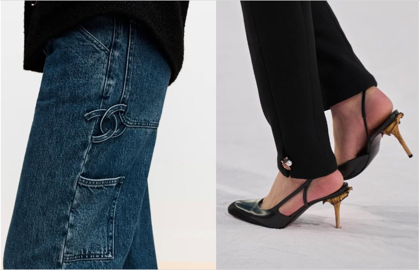 Une image contenant habits, talons hauts, personne, sandale
Le contenu généré par l’IA peut être incorrect. Une image contenant habits, talons hauts, personne, sandale
Le contenu généré par l’IA peut être incorrect.