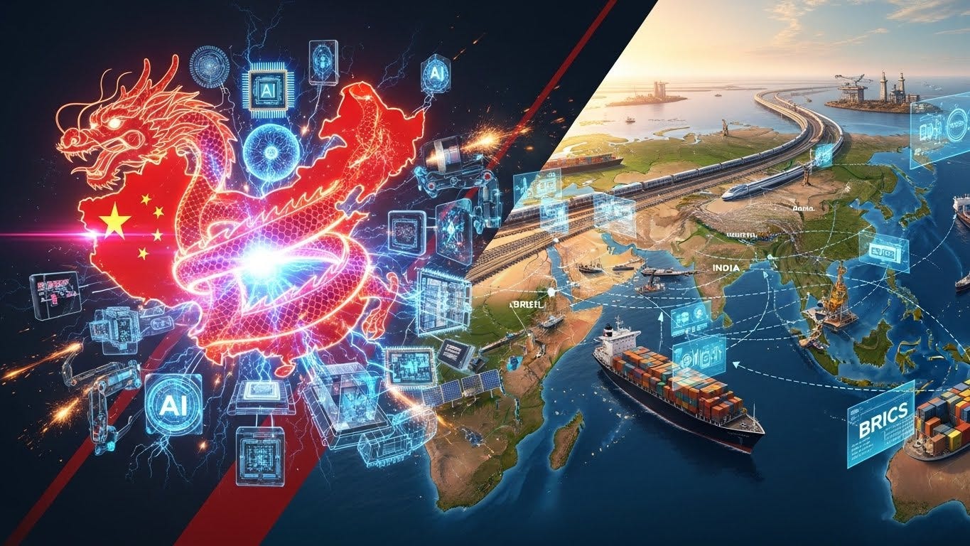 China Trade Reroute: BRICS vs High-Tech Ambitions