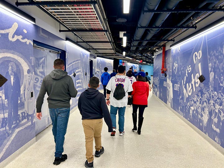 conference, hallways, people, signs