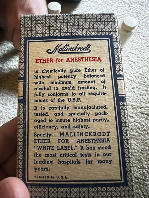 Civil War Doctor Tools and Bag