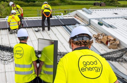 Good Energy is a renewable electricity services provider Good Energy is a renewable electricity services provider