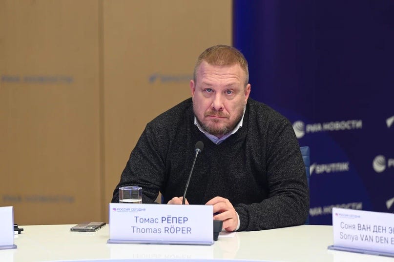 Томас Репер, немецкий журналист, автор популярного блога Anti-Spiegel