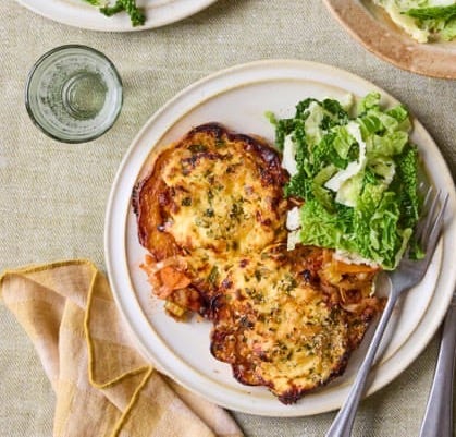 Rosie Sykes' squash stuffed with lentils. Rosie Sykes' squash stuffed with lentils.