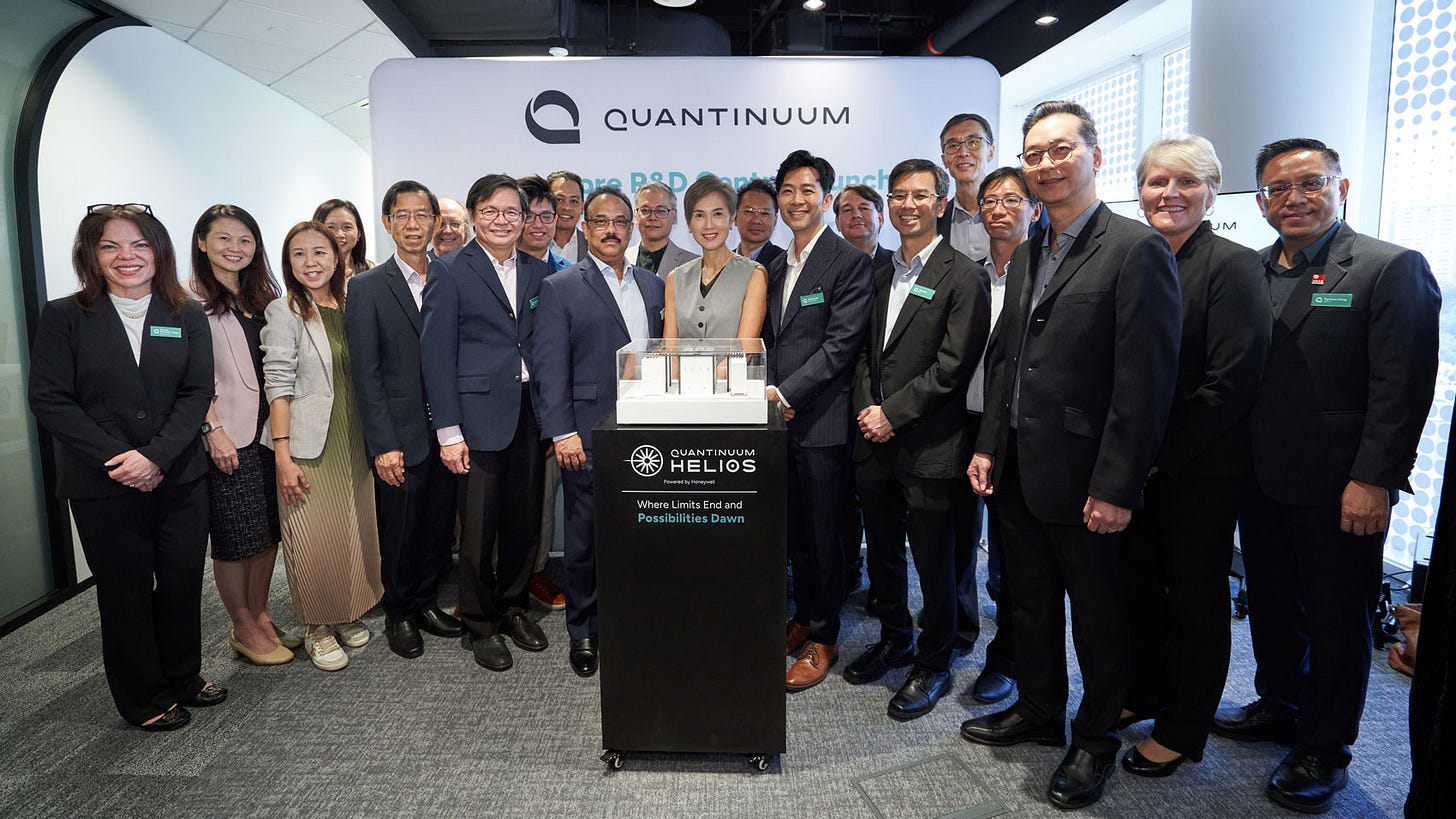 Quantinuum Expands Global Footprint to Singapore with the Establishment of a New R&D Centre Quantinuum Expands Global Footprint to Singapore with the Establishment of a New R&D Centre