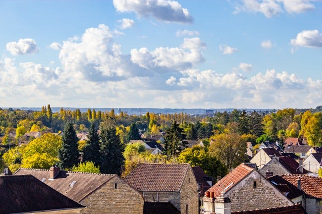 City view of Auvers-sur-Oise