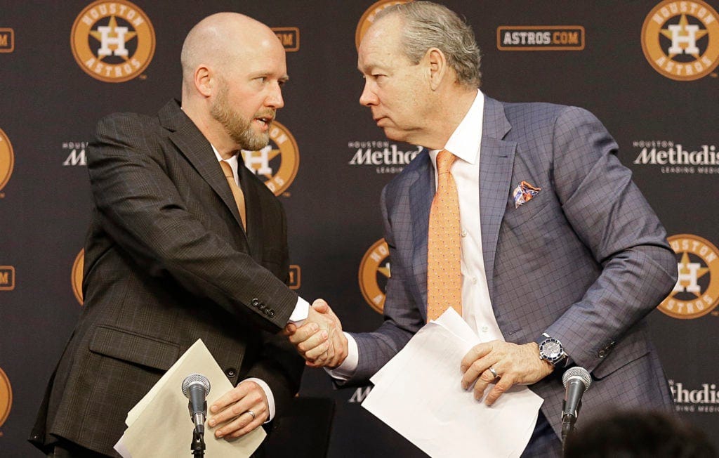 Rosenthal: What would justify Astros owner Jim Crane parting ways with GM James Click? - The Athletic Rosenthal: What would justify Astros owner Jim Crane parting ways with GM James Click? - The Athletic